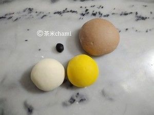 甜筒熊+甜筒兔的做法步骤 第2步