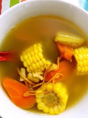 虫草花干贝排骨汤的做法步骤 第4步