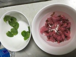 小清新樱花薄荷酥饼的做法步骤 第1步