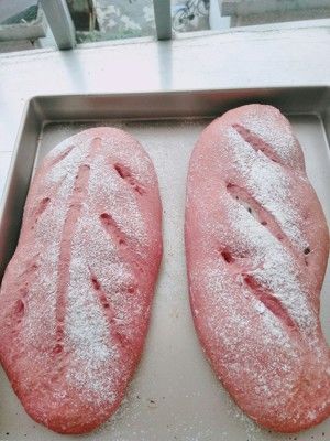 少女心暴击的麻薯红豆肉松软欧的做法步骤 第6步