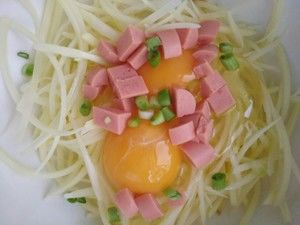 土豆饼呀土豆饼的做法步骤 第4步
