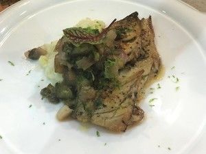 煎鲭鱼配刺山柑酱的做法步骤 第4步