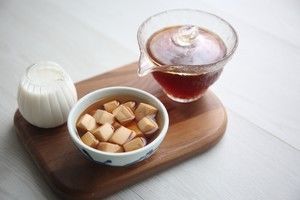 古早味绢豆腐奶茶(仿厝内小眷村,快手绢豆腐替代布丁方案的做法步骤 第4步