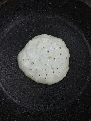 超级推荐的椰香香蕉松饼(纯素无蛋奶)的做法步骤 第5步