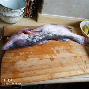 红烧鮰鱼懒人烧法（不用开油锅）味道灵的不得了的做法步骤 第1步