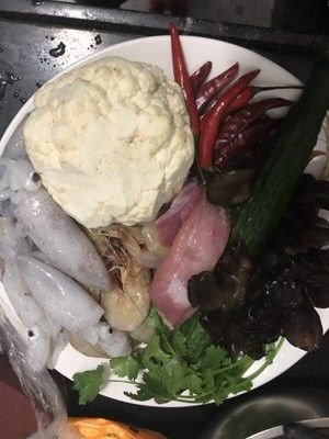 水煮三鲜的做法步骤 第1步