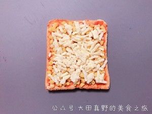 「素」玩轉吐司系列之三-🧀芝士玉米吐司片🍞的做法步骤 第4步