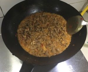 奶奶秘方麻辣牛肉干的做法步骤 第4步