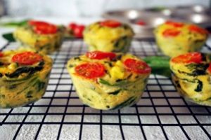 瘦身减脂餐——菠菜鸡蛋玛芬的做法步骤 第5步