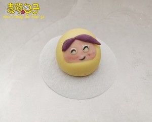 果宝特攻三剑客卡通馒头奶黄包的做法步骤 第8步