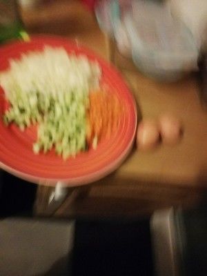 乱七八糟蛋炒饭的做法步骤 第1步
