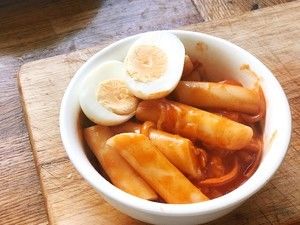木下吃过的芝士炒年糕的做法步骤 第1步