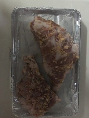 10L美的小烤箱低温慢烤猪肉的做法步骤 第2步