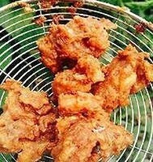 奥尔良油炸鸡叉骨的做法步骤 第2步