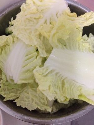 素食版上汤白菜的做法步骤 第3步