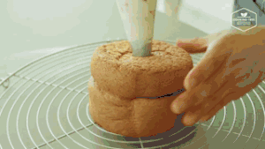 草莓奶油卡斯提拉【搬运】【cookingtree】的做法步骤 第13步