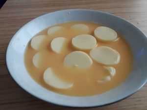 日本豆腐蒸蛋羹(不包保鲜膜一样细滑)的做法步骤 第3步