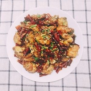 😋超快手🌶辣子鸡的做法步骤 第6步