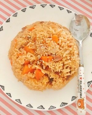 香肠杂蔬焖饭的做法步骤 第2步