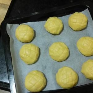 菠萝包（以及万用面包胚方子）的做法步骤 第4步