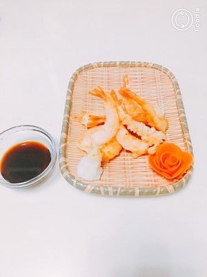 天妇罗（炸虾）的做法步骤 第6步