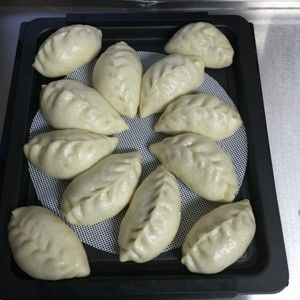 香菇豆腐干青菜包的做法步骤 第5步