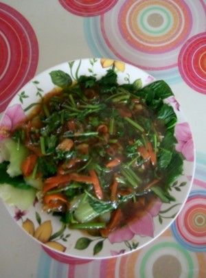 耗油蒜蓉白灼油菜的做法步骤 第5步