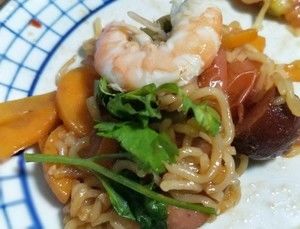 烧烤店同款炒方便面的做法步骤 第4步
