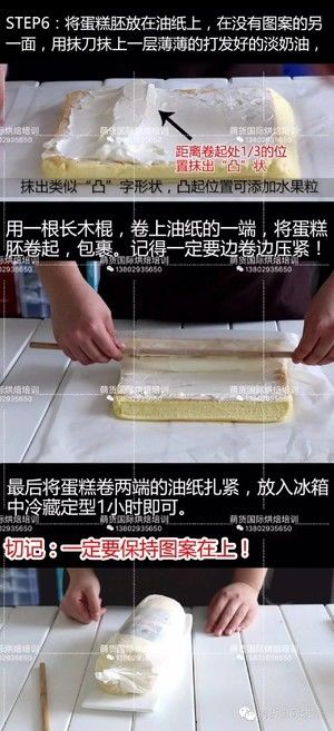 萌货蛋糕微课之宋仲基彩绘蛋糕卷，课程图文资料+老师语音资料！的做法步骤 第17步