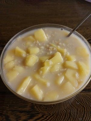 苹果燕麦粥的做法步骤 第4步