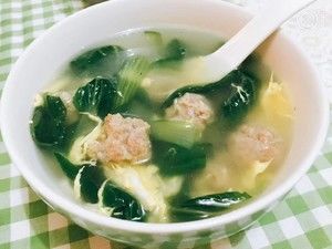 纯手工小笼包/手工肉丸汤2017.10.17/07:13早餐的做法步骤 第2步