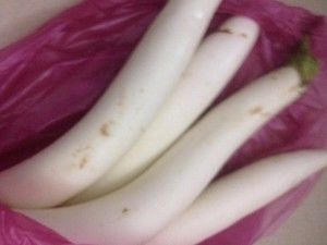 肉末烧白茄的做法步骤 第1步