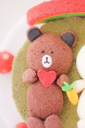 [厨Studio]不变色不开裂零失败的立体卡通戚风蛋糕的做法步骤 第3步