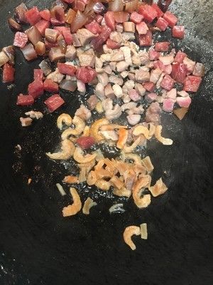 煲仔菜果饭的做法步骤 第7步