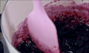 蓝莓味儿的挖球冰淇淋~（造型）的做法步骤 第4步