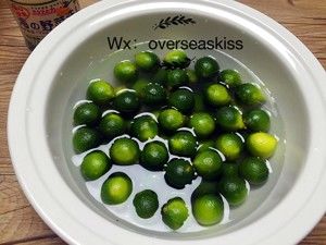 青柠蜜、金桔蜜的做法步骤 第1步