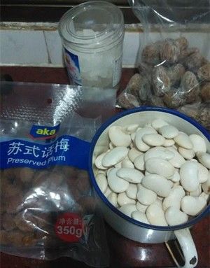 话梅芸豆的做法步骤 第1步