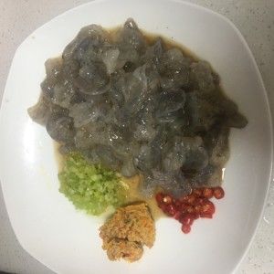 蟹粉烩虾仁的做法步骤 第1步