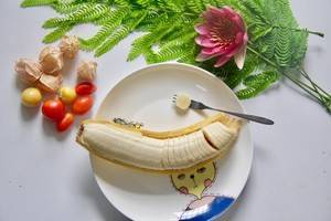 快手香蕉牛奶燕麦片的做法步骤 第3步