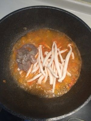 虾仁南瓜羹的做法步骤 第5步