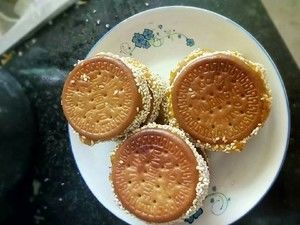 家常南瓜饼的做法步骤 第4步