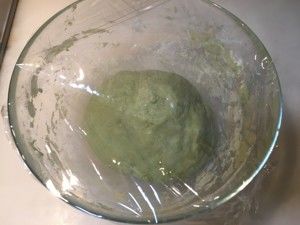 抹茶爆浆面包的做法步骤 第5步
