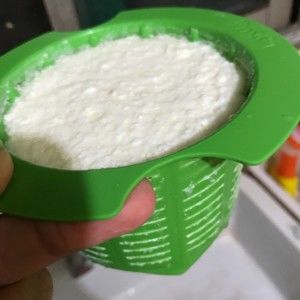 【乐葵料理食谱】意大利乳清奶酪Ricotta Cheese的做法步骤 第3步