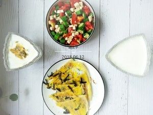 ♡秋葵番茄豆腐沙拉♡颜女子食谱的做法步骤 第6步