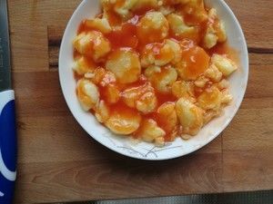 酸甜脆皮玉子豆腐的做法步骤 第6步