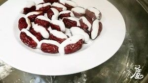 #魔女家宴#小雪：红枣糯米夹（心太软）的做法步骤 第6步