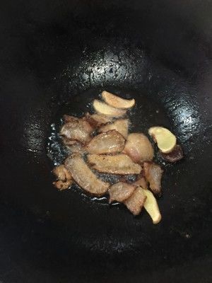 腊肉山竹笋的做法步骤 第4步