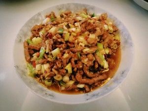 简便泡椒肉丝σ(≧ε≦ｏ)的做法步骤 第6步