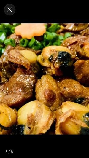 红烧鲜贝一号肉的做法步骤 第4步