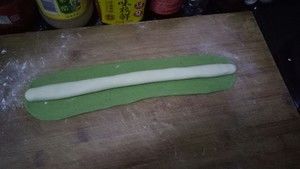 白菜饺子(素馅儿:萝卜玉米豆腐馅儿)的做法步骤 第5步